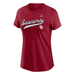 Oklahoma Sooners Nike Women's Script T-Shirt XLarge Crimson
