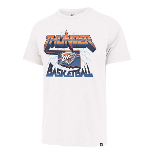 Oklahoma City Thunder Rock Region 47 Brand T-Shirt XLarge White