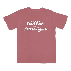 Men's Middle Class Fancy Father Figure T-Shirt 3XLarge Red