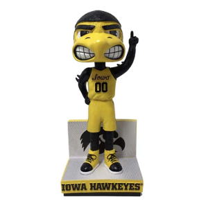 National Bobblehead Hall of Fame Iowa Hawkeyes Basketball Herky Bobblehead