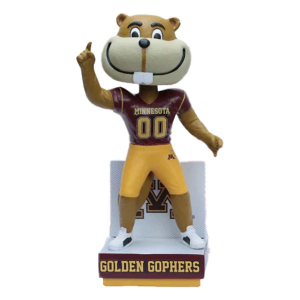 National Bobblehead Hall of Fame Minnesota Golden Gophers Football Goldy Bobblehead