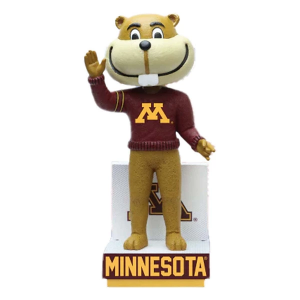 National Bobblehead Hall of Fame Minnesota Golden Gophers Goldy Sweater Bobblehead