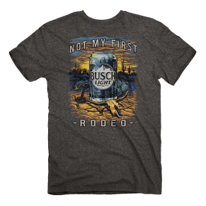 Men's Jedco Busch Desert T-Shirt 2XLarge Heather Grey