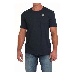 Men's Cinch Rodeo Brand T-Shirt Medium Navy