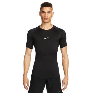 Men's Nike Pro Dri-FIT Tight Compression Shirt Medium Black/White
