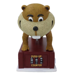 National Bobblehead Hall of Fame Minnesota Golden Gophers Push-Up Counter Bobblehead