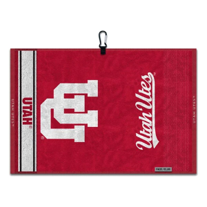 Team Effort Utah Utes Face/Club Jacquard Towel