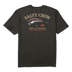 Men's Salty Crew Snag It Classic T-Shirt Large Black