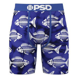 Men's PSD Fish Bones Boxer Briefs Underwear Large Fish Bones