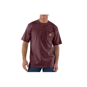 Men's Carhartt Loose Fit Heavyweight Pocket Tall T-Shirt 3XLarge Port