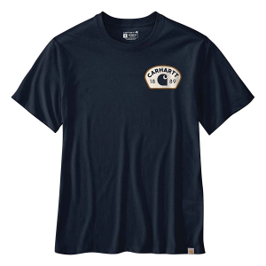 Men's Carhartt Relaxed Fit Lightweight 1889 Graphic T-Shirt Small Navy