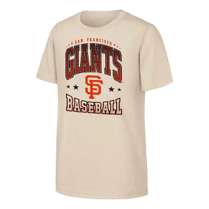 Kids' San Francisco Giants Batter Box T-Shirt XLarge Natural