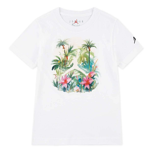 Kids' Jordan Essentials Poolside Jam T-Shirt 7 White