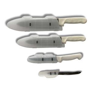 FLI Products FLI Blade Guard 4 Pack Knife Blade Covers Non-Slip Dishwasher Safe Sheaths