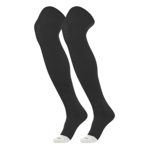 Adult TCK Pro Plus Performance Over-the-Knee Knee High Baseball Socks Medium Black Singles