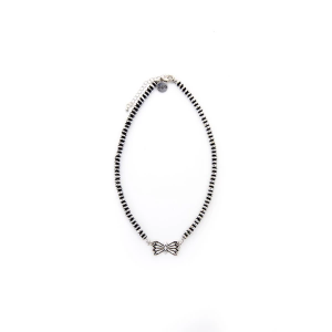 West and Co. Bow Tie Concho Necklace