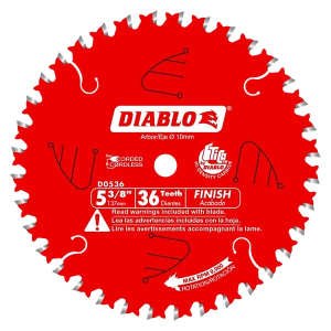 DIABLO 36T 5/38 inch Trim Saw Blade