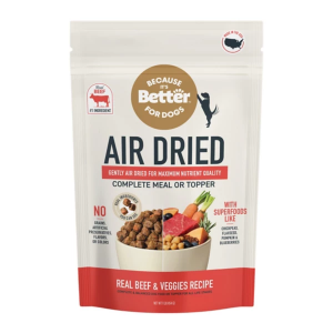 Because It's Better Air Dried Dog Food
