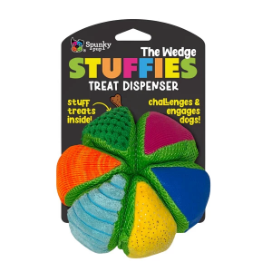 Spunky Pup Stuffies The Wedge Dog Toy