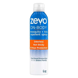 Zevo On-Body Mosquito + Tick Repellent Spray - 6 oz