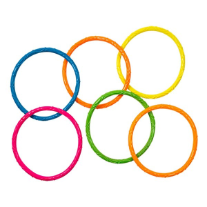 Aqua Leisure Neon Dive Rings (6 Pack)