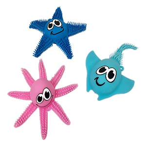 Aqua Leisure Lite Up Squiggles Floating Sea Creatures (3 Pack)