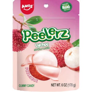 Amos Peelerz Peelable Gummy Lychee