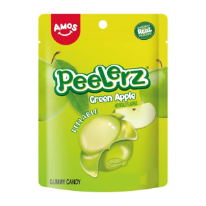 Amos Peelerz Peelable Gummy Green Apple