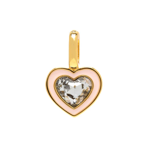 Pura Vida Harper Stone & Enamel Heart Charm