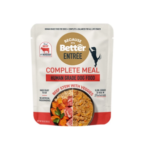 Because It's Better Entre Dog Food