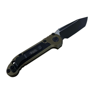 Microtech 1136-1 LUDT Gen III Two Tone Tanto Folding OD Green Automatic Knife