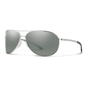 Men's Smith Serpico 2 Polarized Sunglasses Silver/Platinum