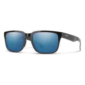 Men's Smith Headliner Polarized Sunglasses Black/ChromaPop Blue Mirror Polarized