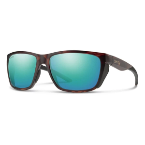 Men's Smith Longfin Polarized Sunglasses Matte Tortoise/Opal Mirror