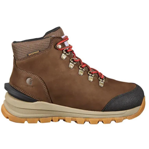 Women's Carhartt Gilmore 5in Alloy Toe Work Boots Outdoor 7 Dark Brown Nubuck