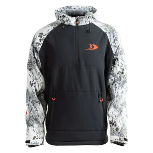Men's Blackfish StormSkin Gale Quarter Zip Rain Jacket Small Black Tundra
