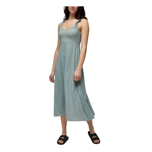 Women's prAna Lata Beach Midi Dress Medium Saltwater Boogie Bloom