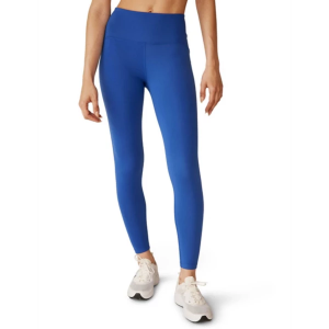Women's Beyond Yoga Strive Midi Yoga Leggings Large Marine Blue