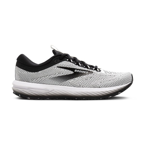 Women's Brooks Revel 7 Running Shoes sneakers-athletic-shoes 10 Regular White/Black