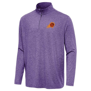 Phoenix Suns Antigua Hunk 1/4 Zip 2XLarge Dark Purple Heather