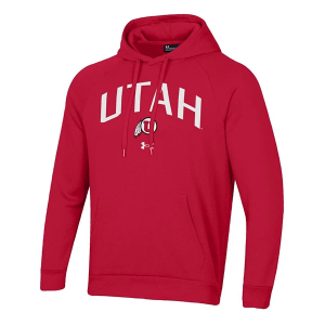 Utah Utes Under Armour Hoodie Small Red