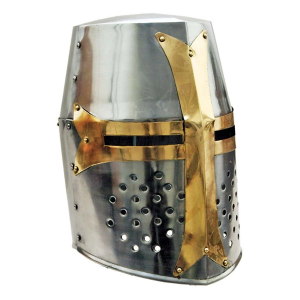 SZCO Great Helm Crusader Medieval Helmet Sword