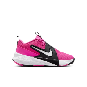 Kids' Nike Team Hustle D 12 Basketball Sneakers sneakers-athletic-shoes Big 5.5 Regular Laser Fuchsia/White-Black