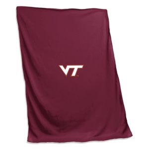 Logo Brands Virginia Tech Hokies Sweatshirt Blanket