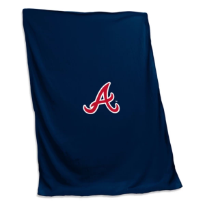 Logo Brands Atlanta Braves Sweatshirt Blanket