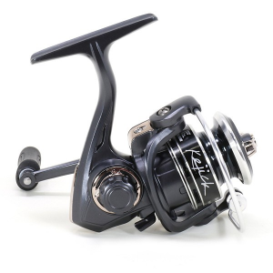 Clam Keith Kejick Right/Left Spinning Ice Fishing Reel Grey/Silver