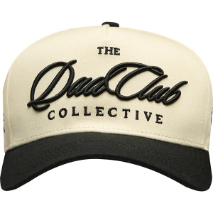 Men's Citrusy Dad Club Snapback Hat One Size Black Cream