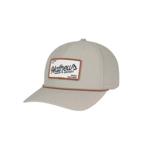 Mathews Founders Rope Hunting Snapback Hat One Size Tan