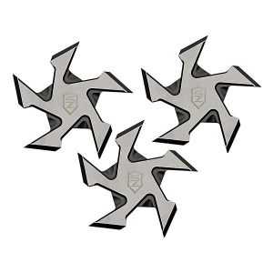 SZCO Supplies Sierra Zulu 3 Piece Buzzsaw Throwing Star Set