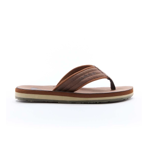 Kids' Quiksilver Carver Nubuck Flip Flop Sandals Little 13Y Brown